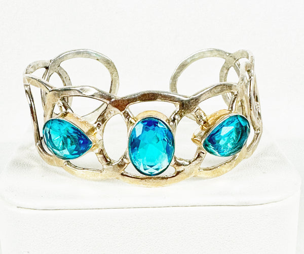 LONDON BLUE TOPAZ ADJUSTABLE CUFF