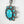 Load image into Gallery viewer, SLEEPING BEAUTY TURQUOISE &amp; WHITE TOPAZ STATEMENT HESPERA NECKLACE (16-22&quot;) (CH6)
