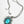 Load image into Gallery viewer, SLEEPING BEAUTY TURQUOISE &amp; WHITE TOPAZ STATEMENT HESPERA NECKLACE (16-22&quot;) (CH6)
