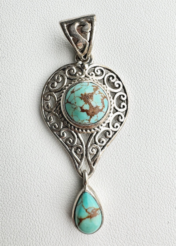 MINE 8 TURQUOISE PENDANT (SG3)