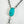 Load image into Gallery viewer, NATIVE HANDMADE KINGMAN TURQUOISE LARIAT SIGNED BY V.S. (MW104)
