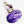 Load image into Gallery viewer, CHAROITE &amp; FACETED AMETHYST PENDANT (CH7)
