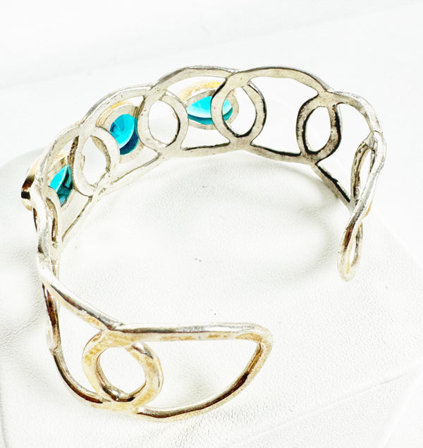 LONDON BLUE TOPAZ ADJUSTABLE CUFF