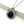 Load image into Gallery viewer, BLACK SUNSTONE &amp; WHITE TOPAZ LOCK NECKLACE (16-22&quot;) (DF4)
