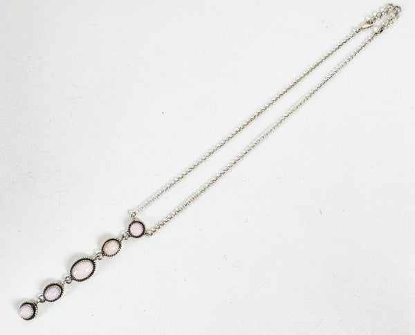 PINK CONCH ADJUSTABLE LARIAT 18-20" (RB36)