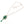 Load image into Gallery viewer, MALACHITE &amp; JADE ROSE GOLD NECKLACE (16-22&quot;) (DF21)
