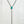 Load image into Gallery viewer, NATIVE HANDMADE KINGMAN TURQUOISE LARIAT SIGNED BY V.S. (MW104)
