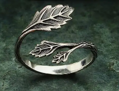 LEAF RING ADJUSTABLE