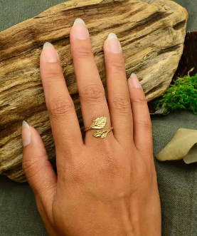 LEAF RING ADJUSTABLE