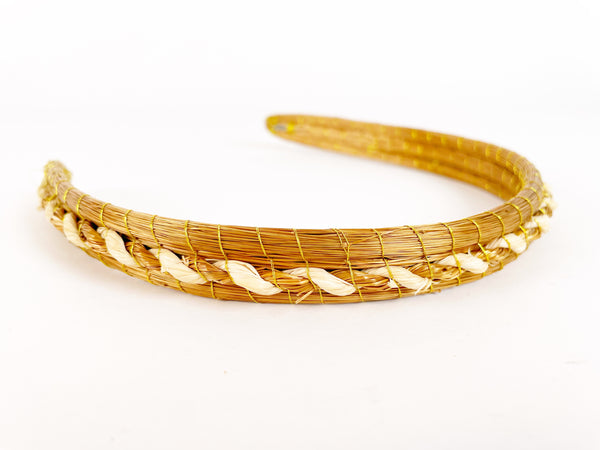 GOLDEN GRASS TIARA