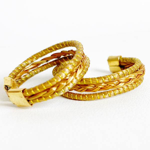 GOLDEN GRASS RINGS