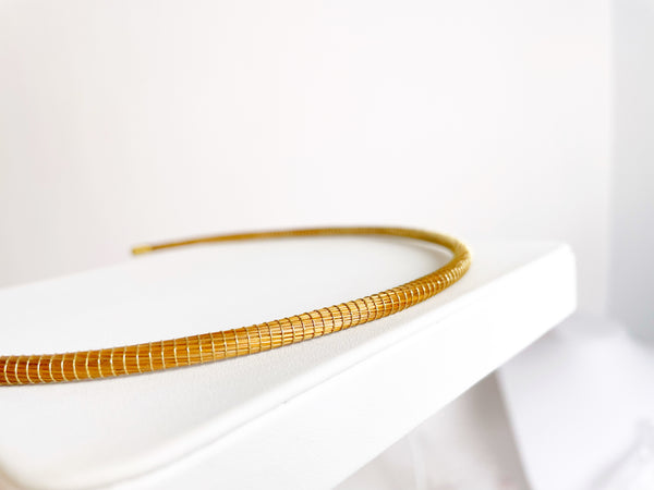 GOLDEN GRASS TIARA