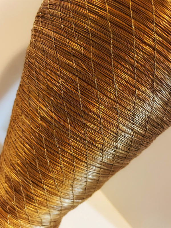 GOLDEN GRASS CONTEMPORARY VASE