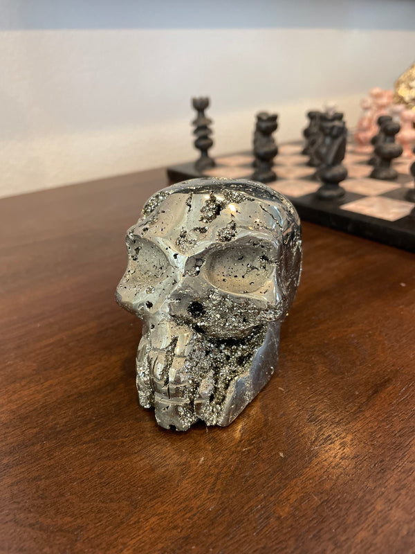 PYRITE SKULLS