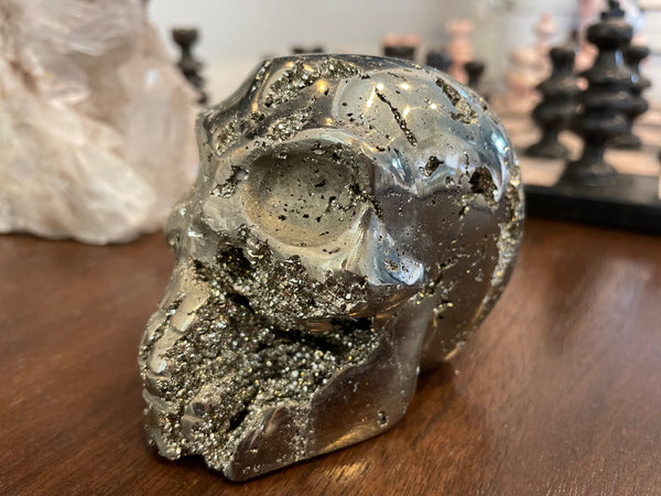 PYRITE SKULLS