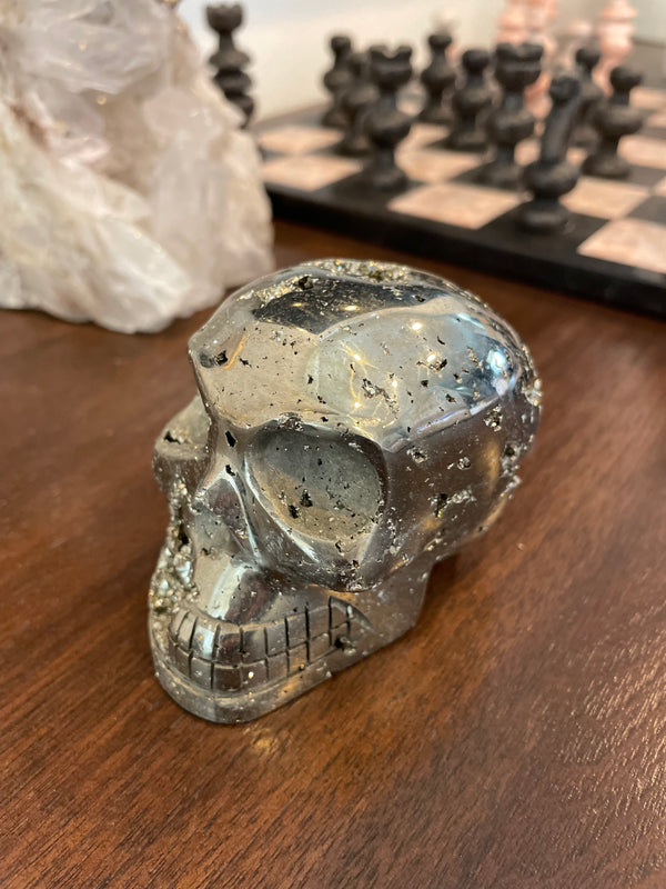 PYRITE SKULLS