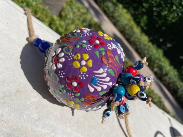 TURKISH CERAMIC HANGING ORNAMENT (POMEGRANATES)