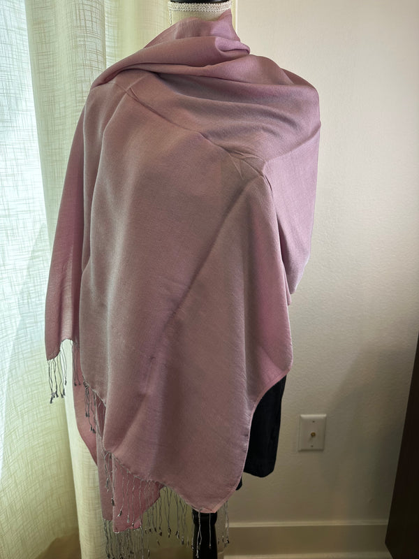 SILK & CASHMERE BLEND OMBRE PASHMINA