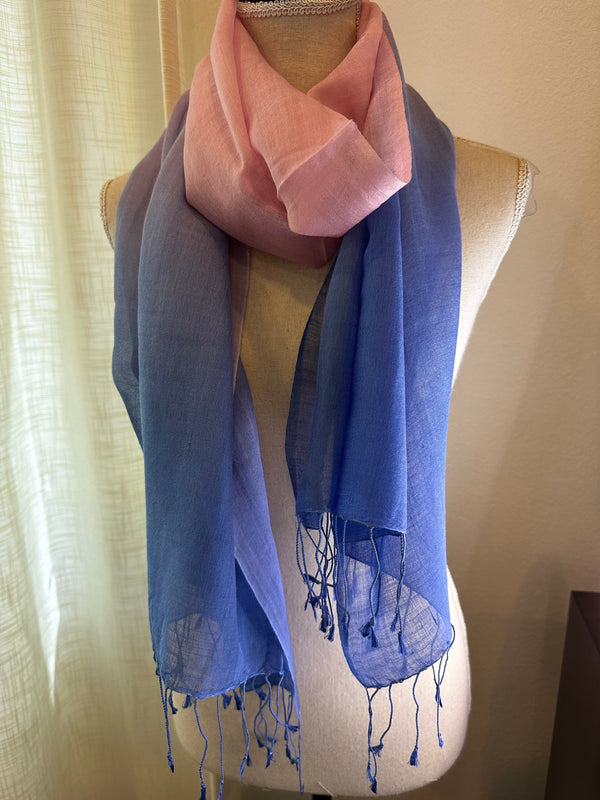 SILK & CASHMERE BLEND OMBRE PASHMINA