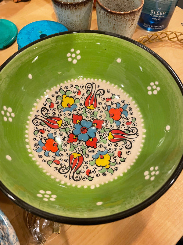 6" CERAMIC TURKISH BOWLS