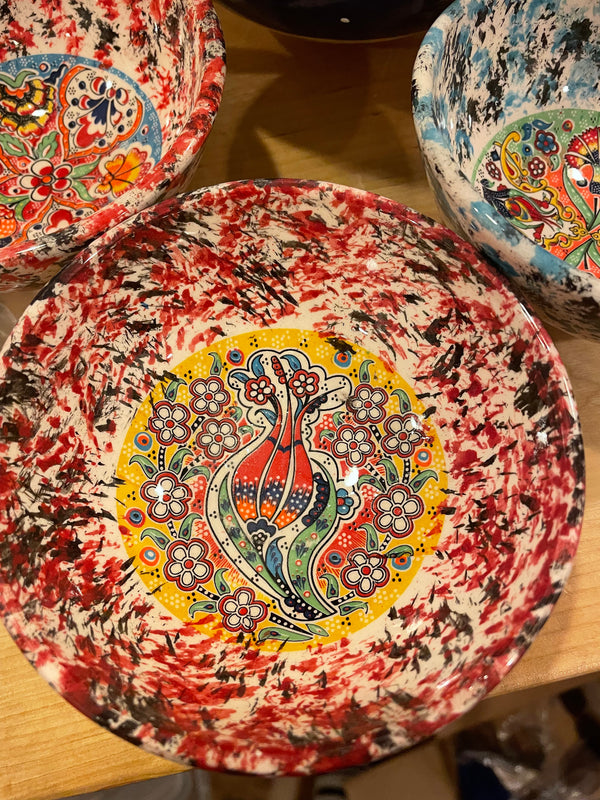 6" CERAMIC TURKISH BOWLS